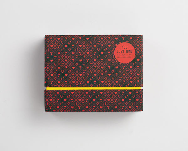 100 Questions: Love Edition - A set of 100 question cards to spark meaningful conversations around love and relationships.